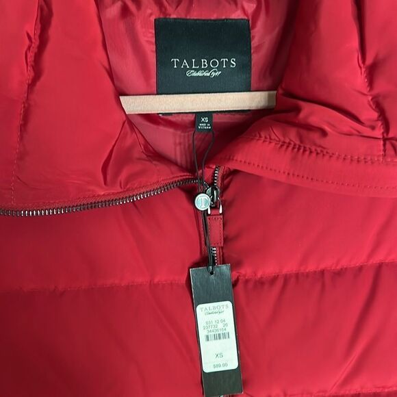 Talbots Puffer Vest with Neck Full Zip - Picture 2 of 6
